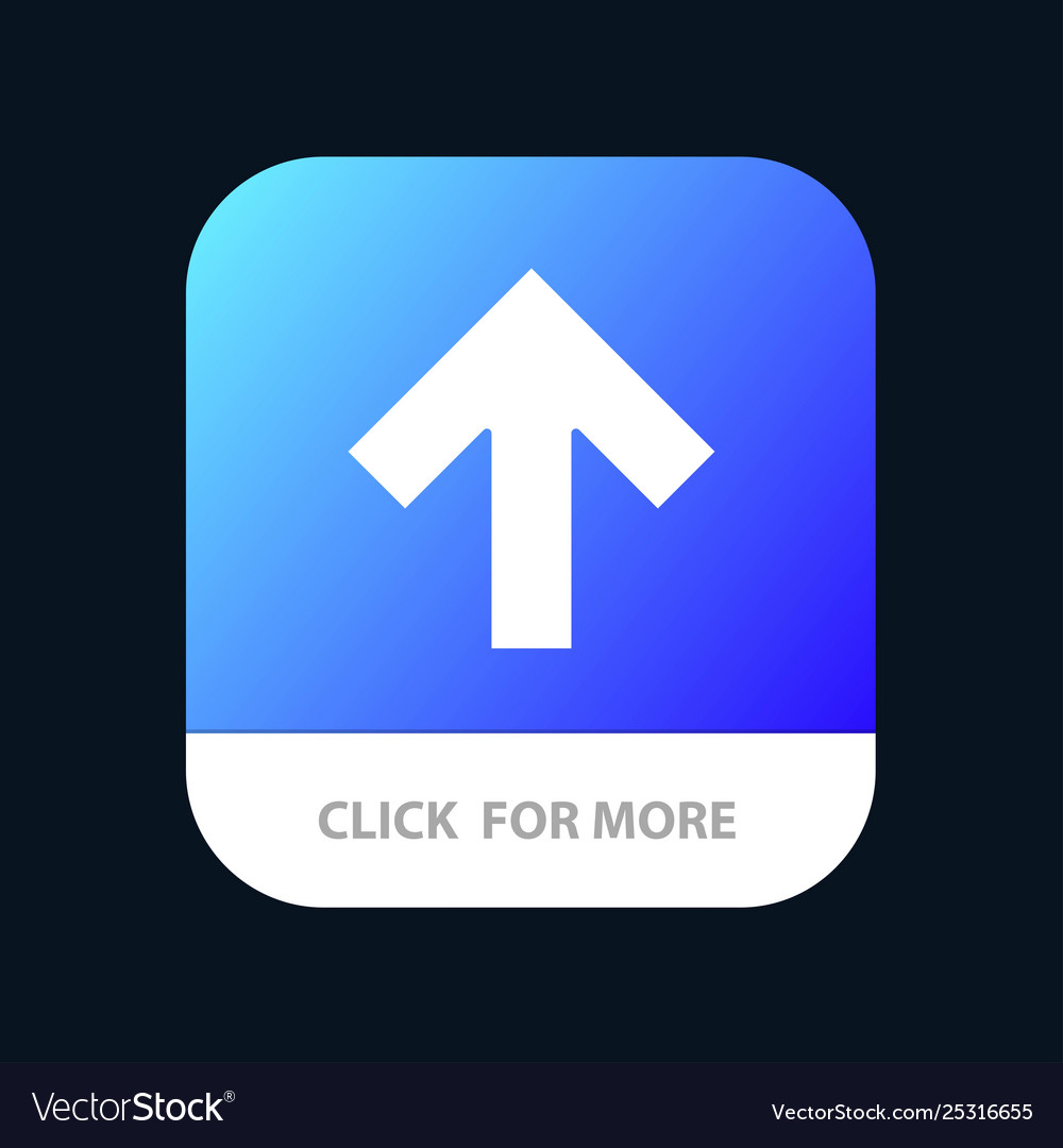 Pfeil nach vorne mobile App-Taste und Android vector image Pfeil nach vorne mobile App-Taste und Android
