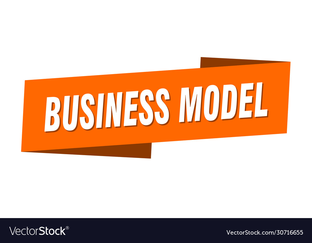 Business model banner template