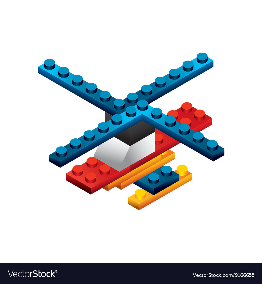 Colorful Building Blocks Set