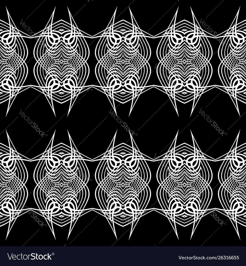 Design seamless monochrome grid pattern