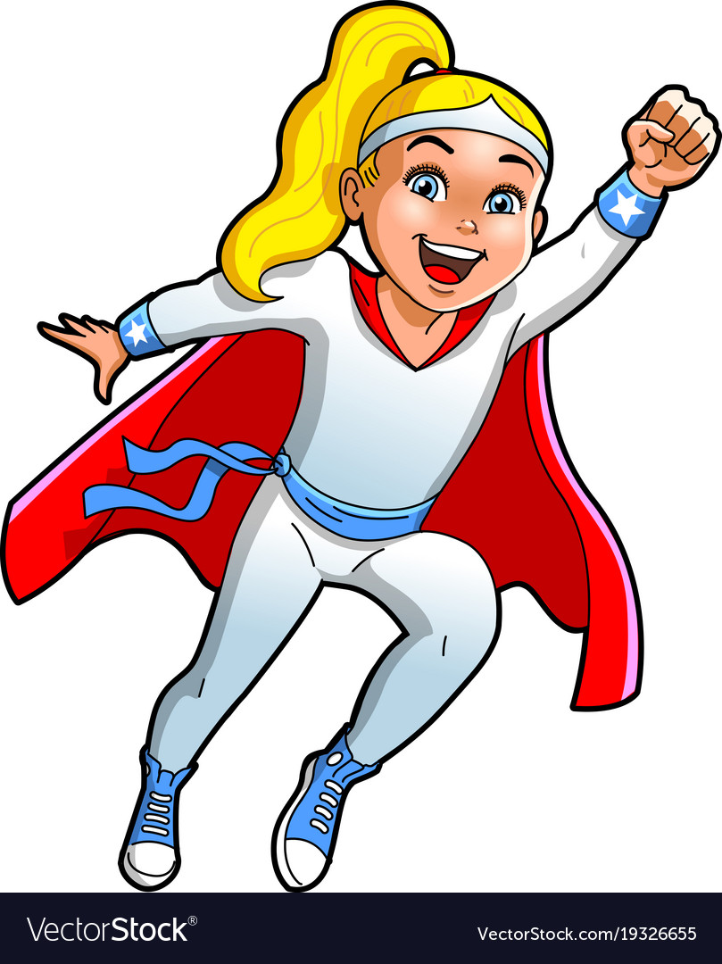 Superhero Cartoon Clipart