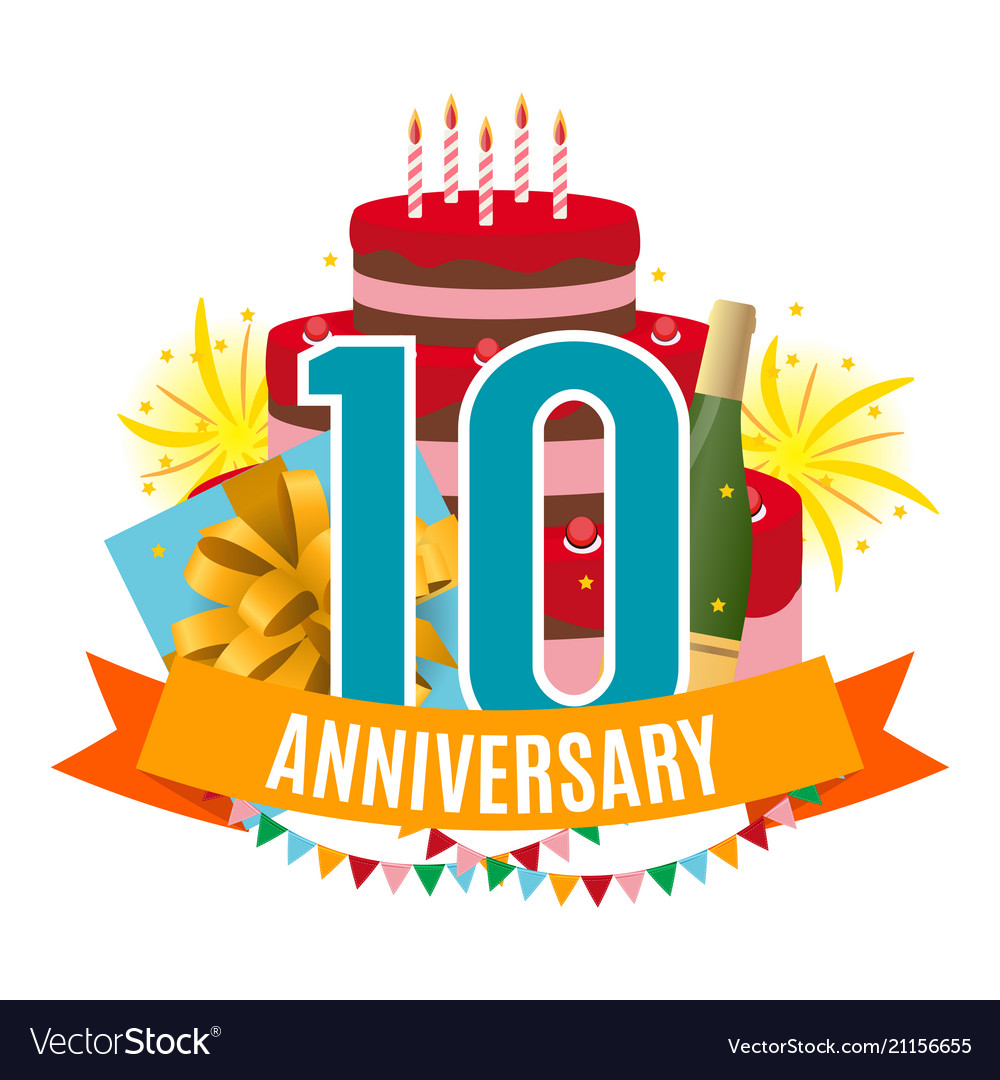 10 year work anniversary congratulations