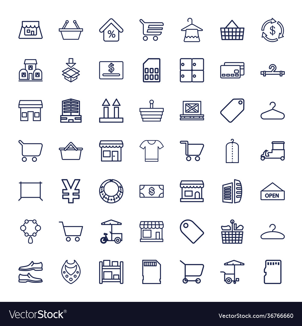 49 store icons