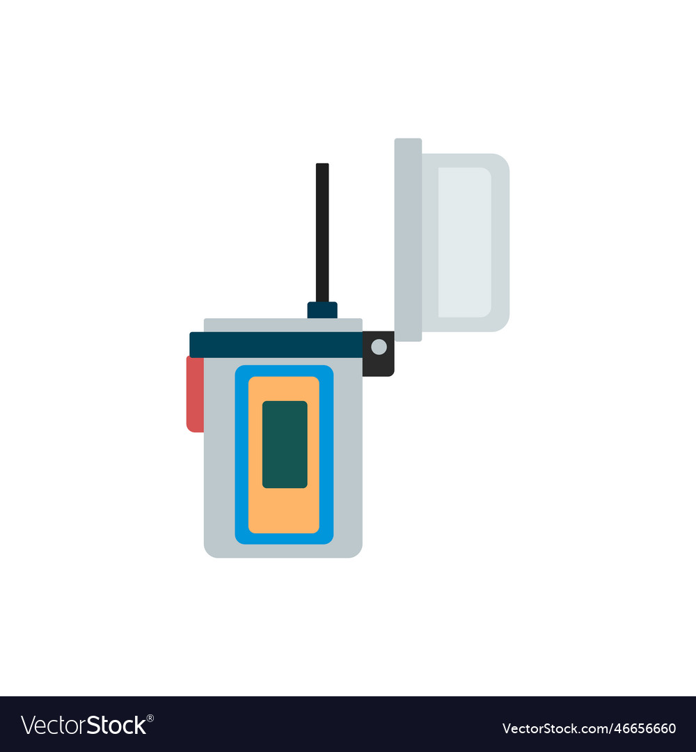 Decompression computer in color cartoon style vector image Decompression computer in color cartoon style