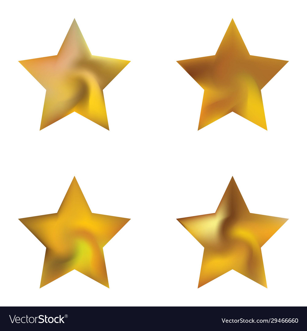 Gradient background in form a shape vector image Gradient background in form a shape