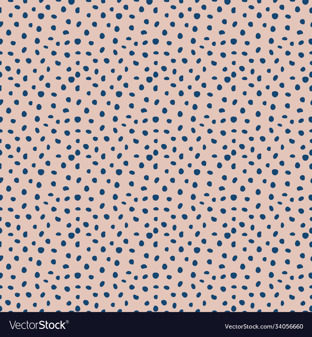 Seamless pattern with dots vector image Seamless pattern with dots