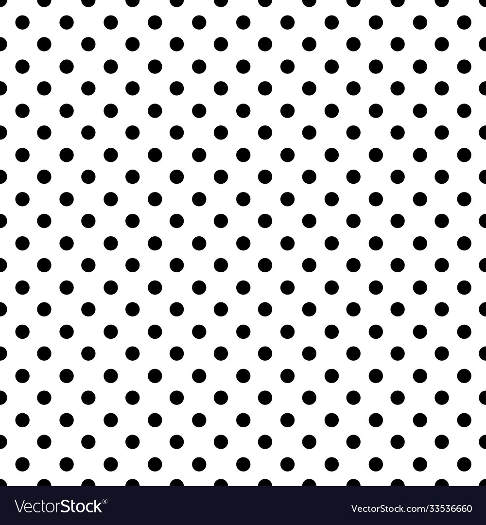 Seamless polka dot background pattern Royalty Free Vector