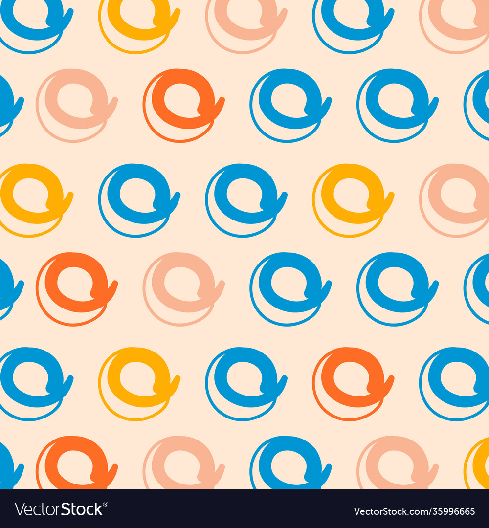 Abstract circles pattern background design