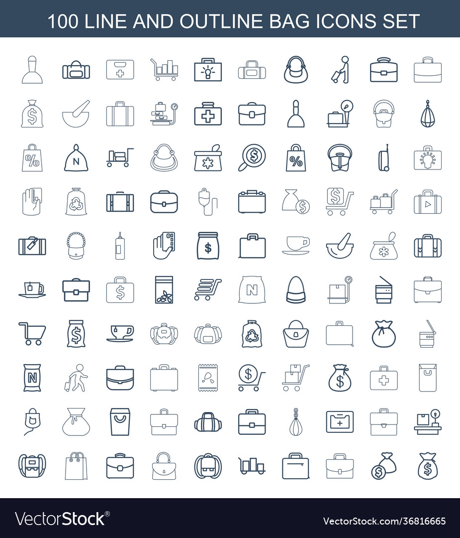 Bag icons