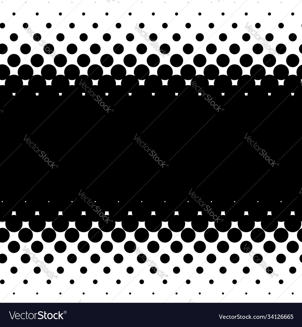 Linear horizontal halftone pattern texture vector image Linear horizontal halftone pattern texture