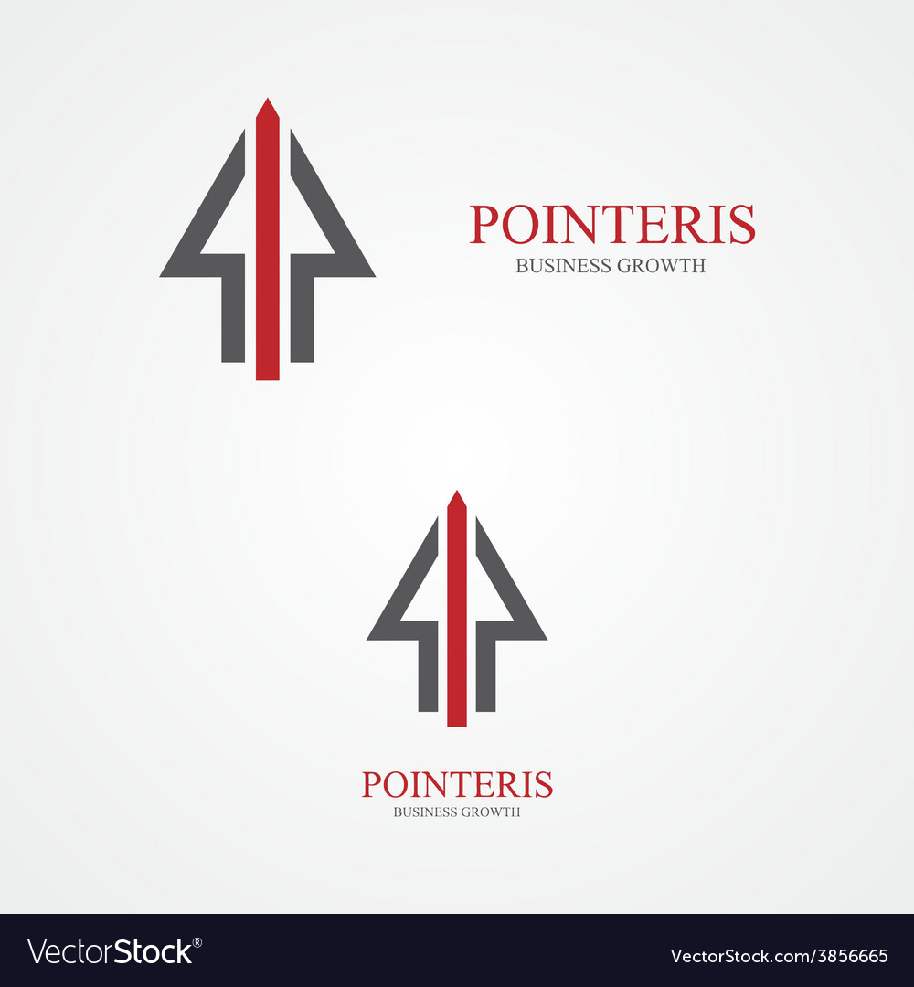 Pointer design logo
