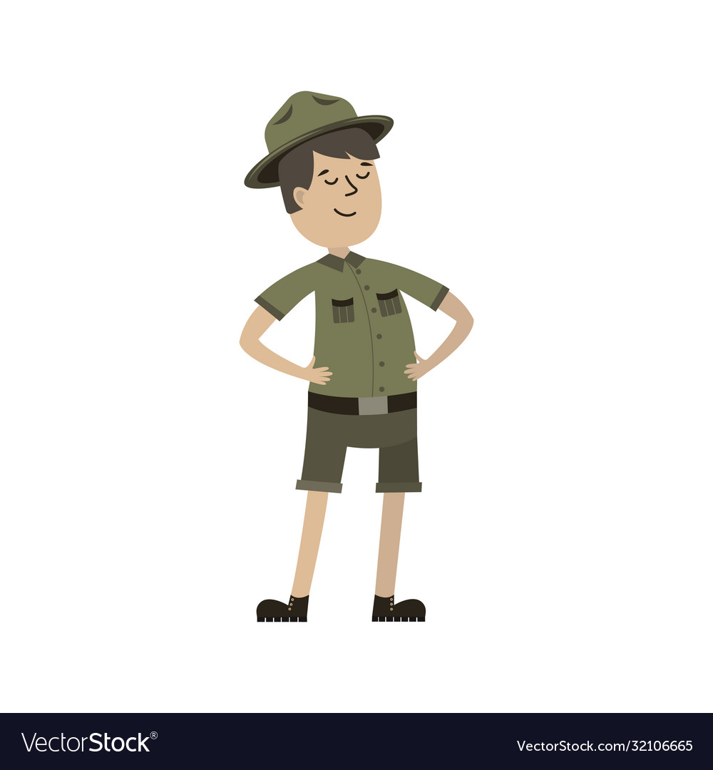 Zookeeper Royalty Free Vector Image - VectorStock