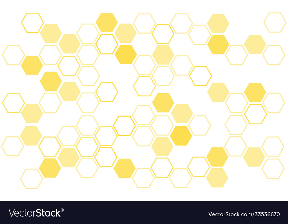 Abstract bee hive background hexagon