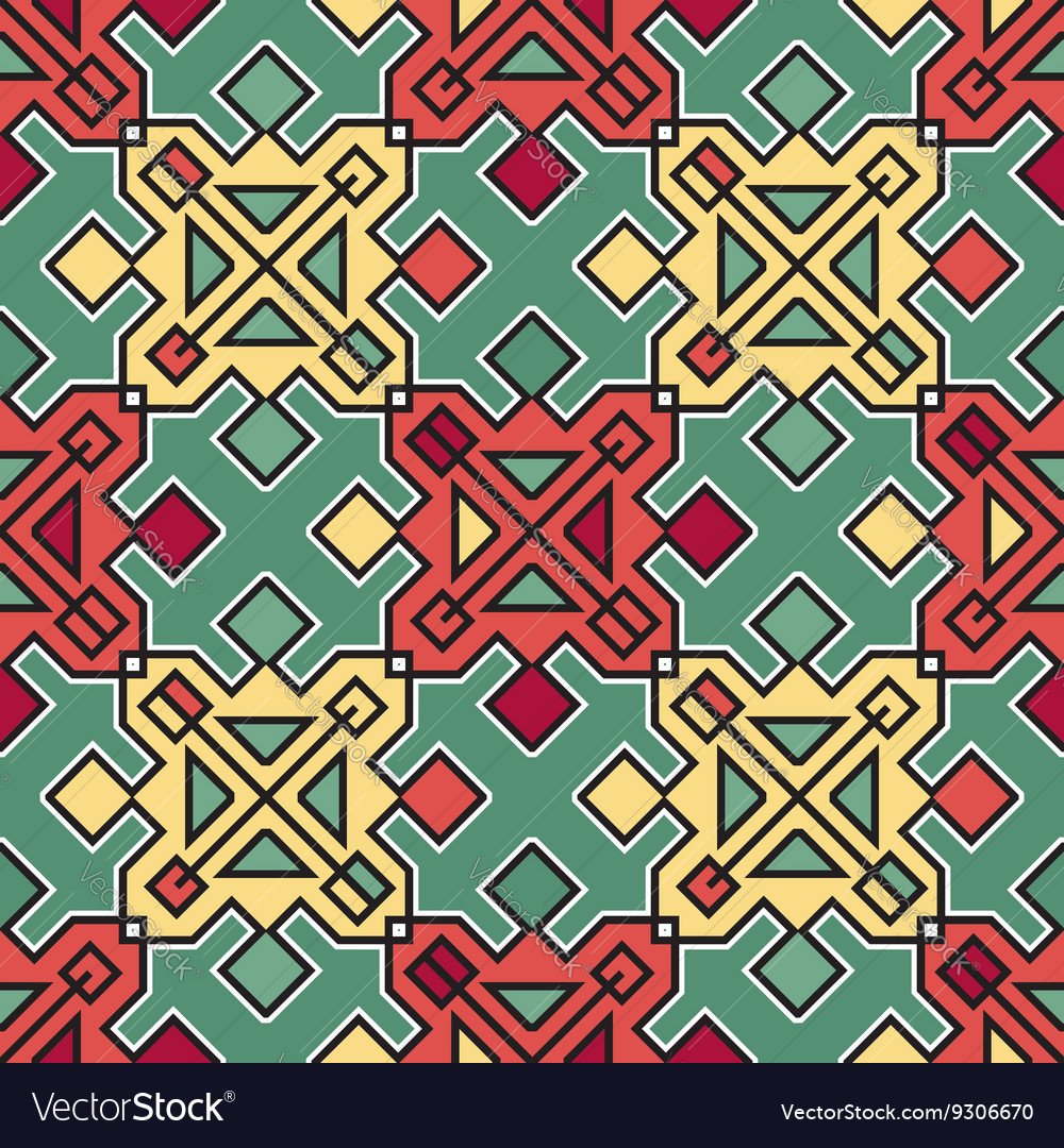 Abstract seamless pattern geometrical