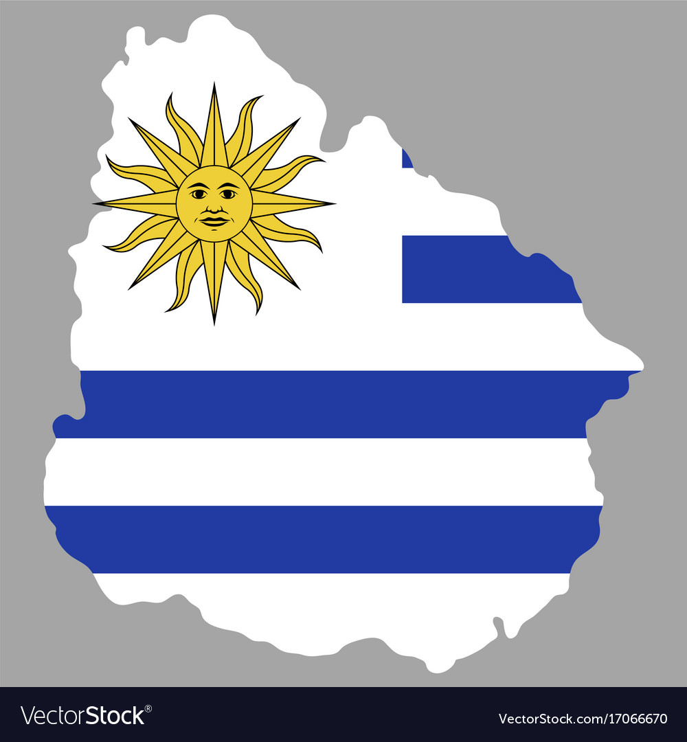 Map with flag