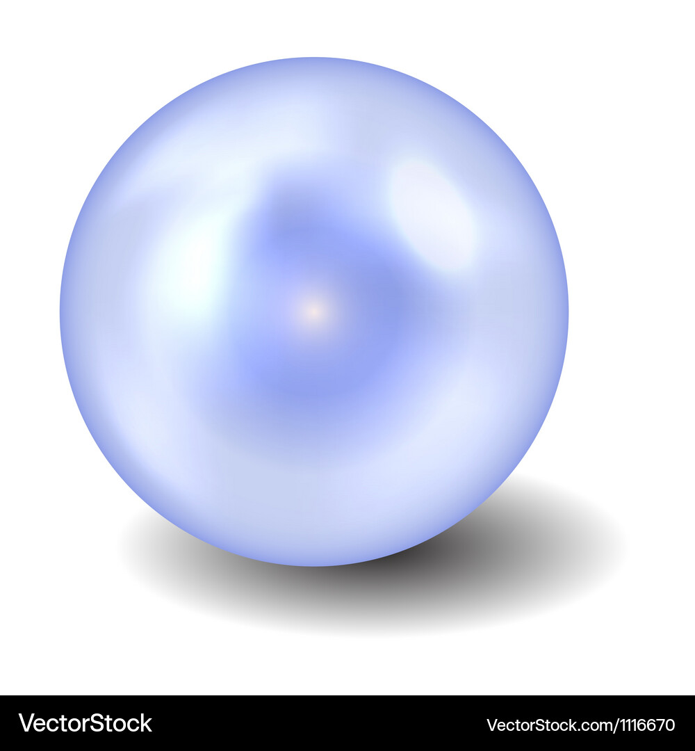 Pearl Royalty Free Vector Image - VectorStock