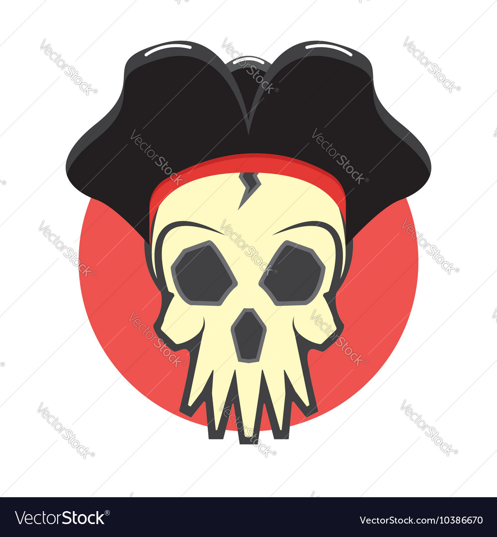 Pirate skull logo