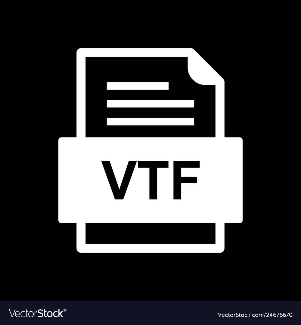 Vtf file document icon