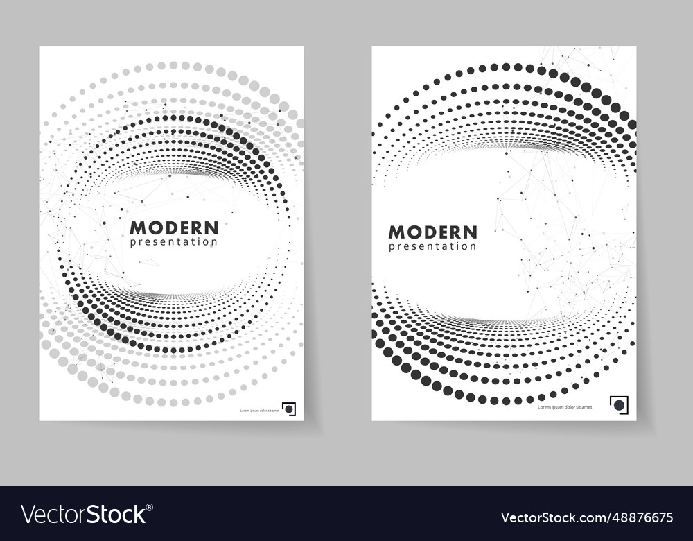 Abstract Dotted Halftone Background