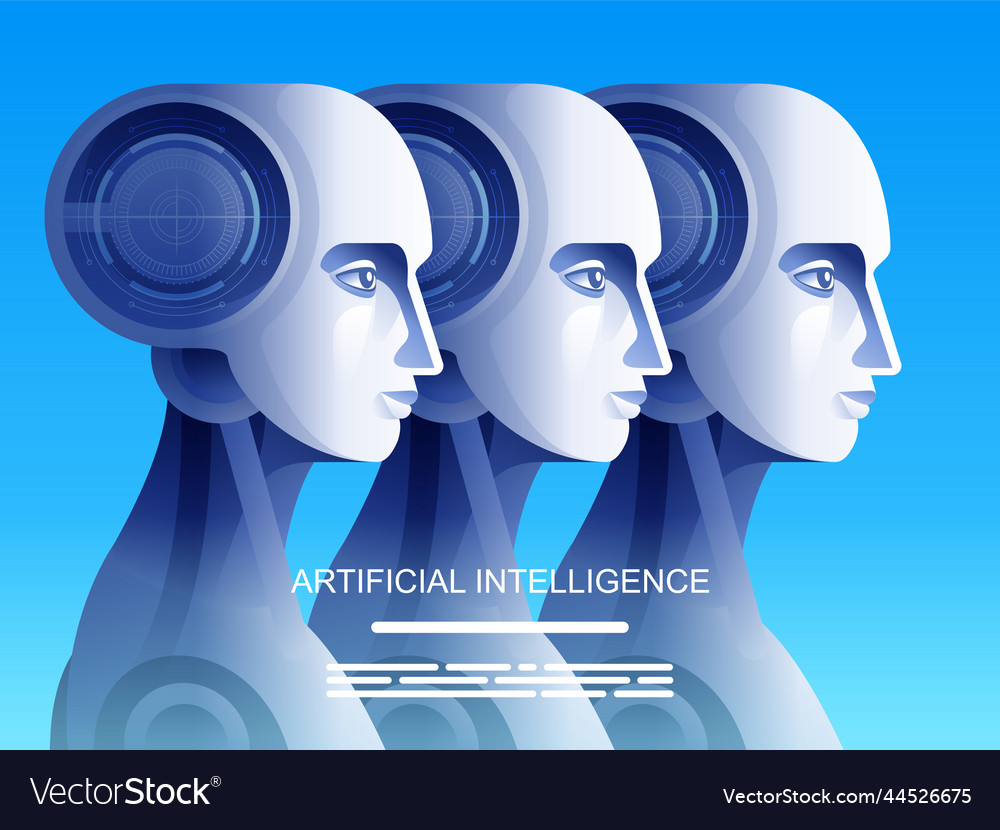 Artificial intelligence Royalty Free Vector Image