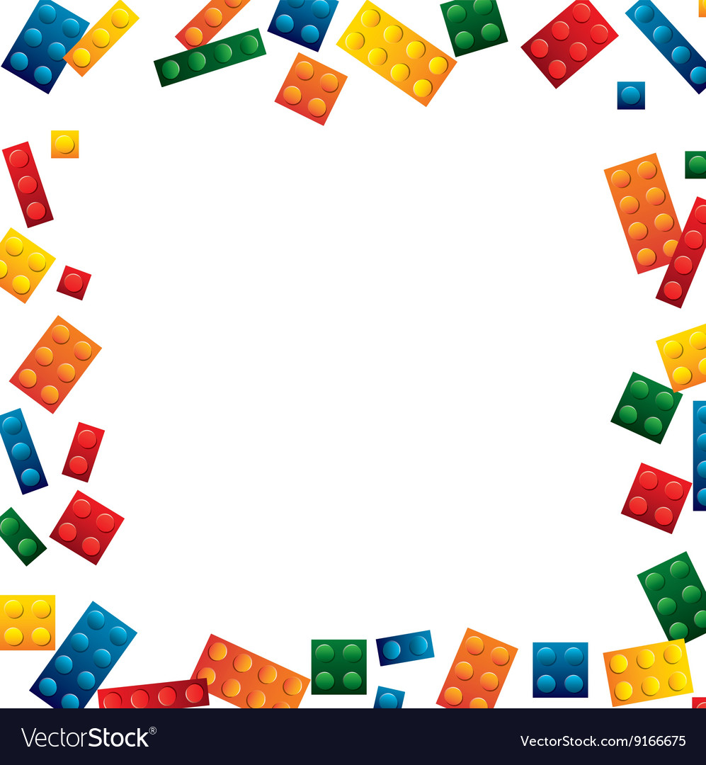 Colorful Building Blocks Pattern