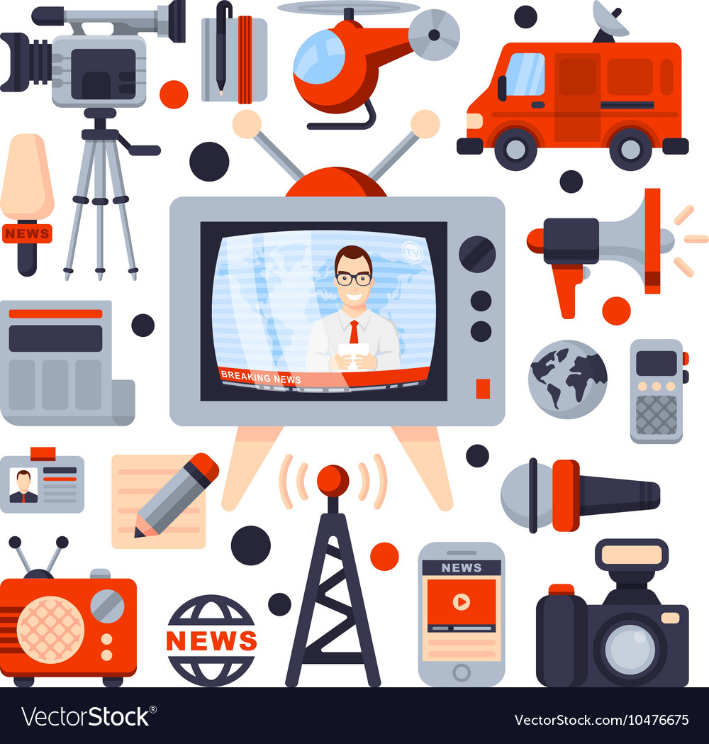 Flat icon set