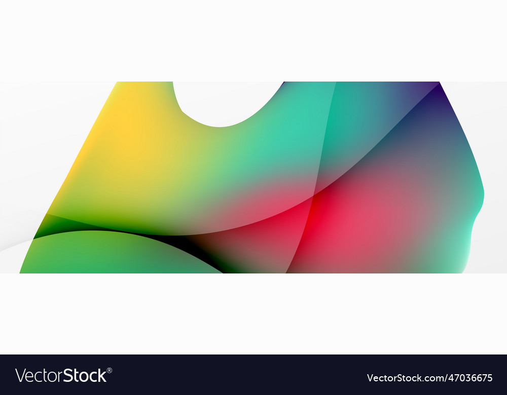 Fluid color abstract background liquid gradients Vector Image Fluid color abstract background liquid gradients