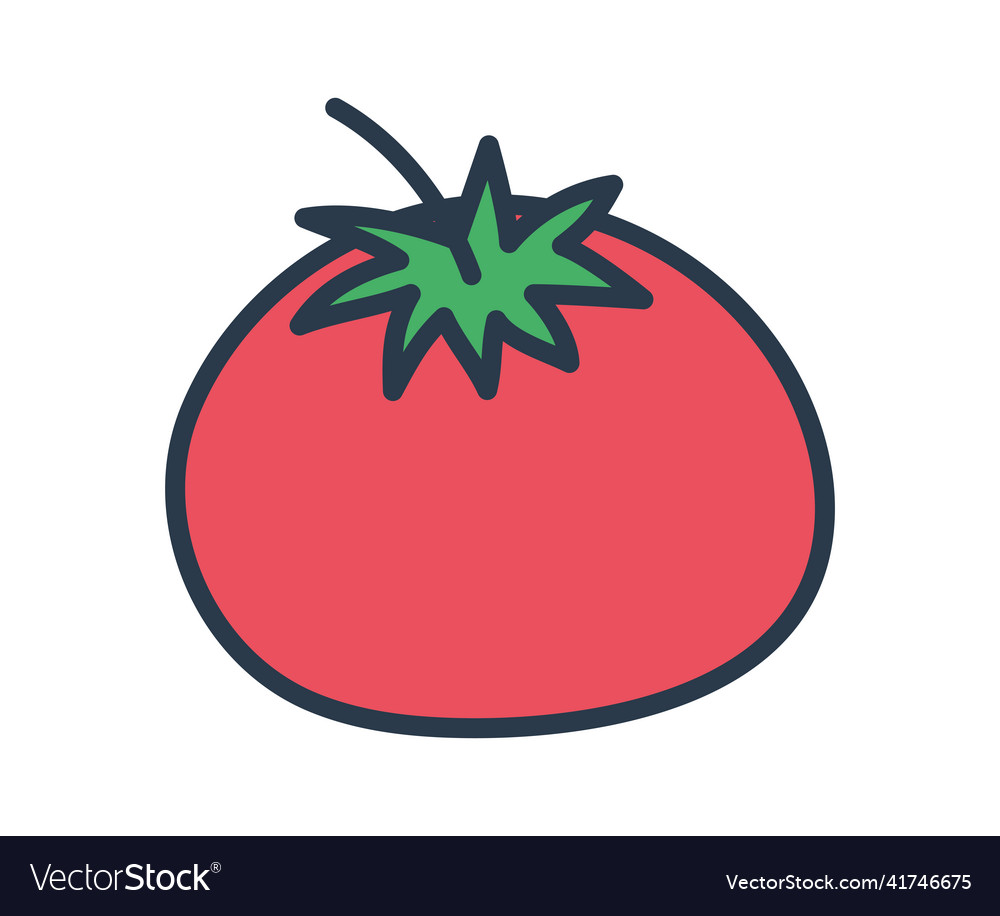 Red tomato icon