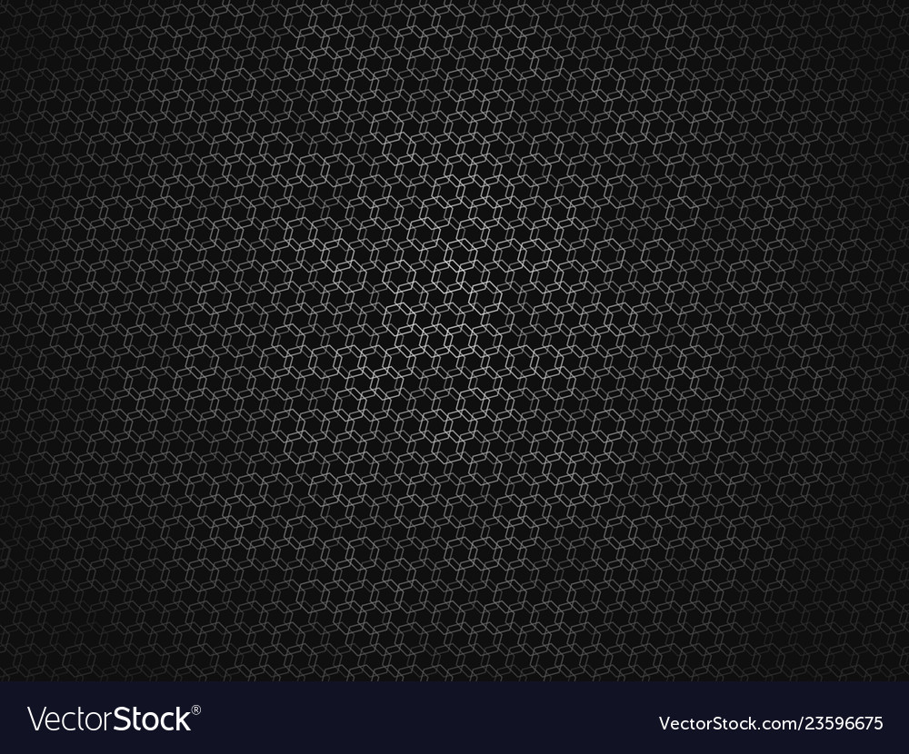 White outline hexagon pattern