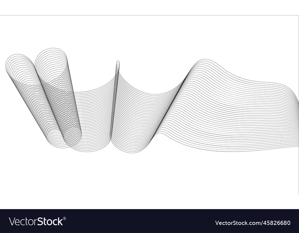 Abstract wave element for design digital vector image Abstract wave element for design digital