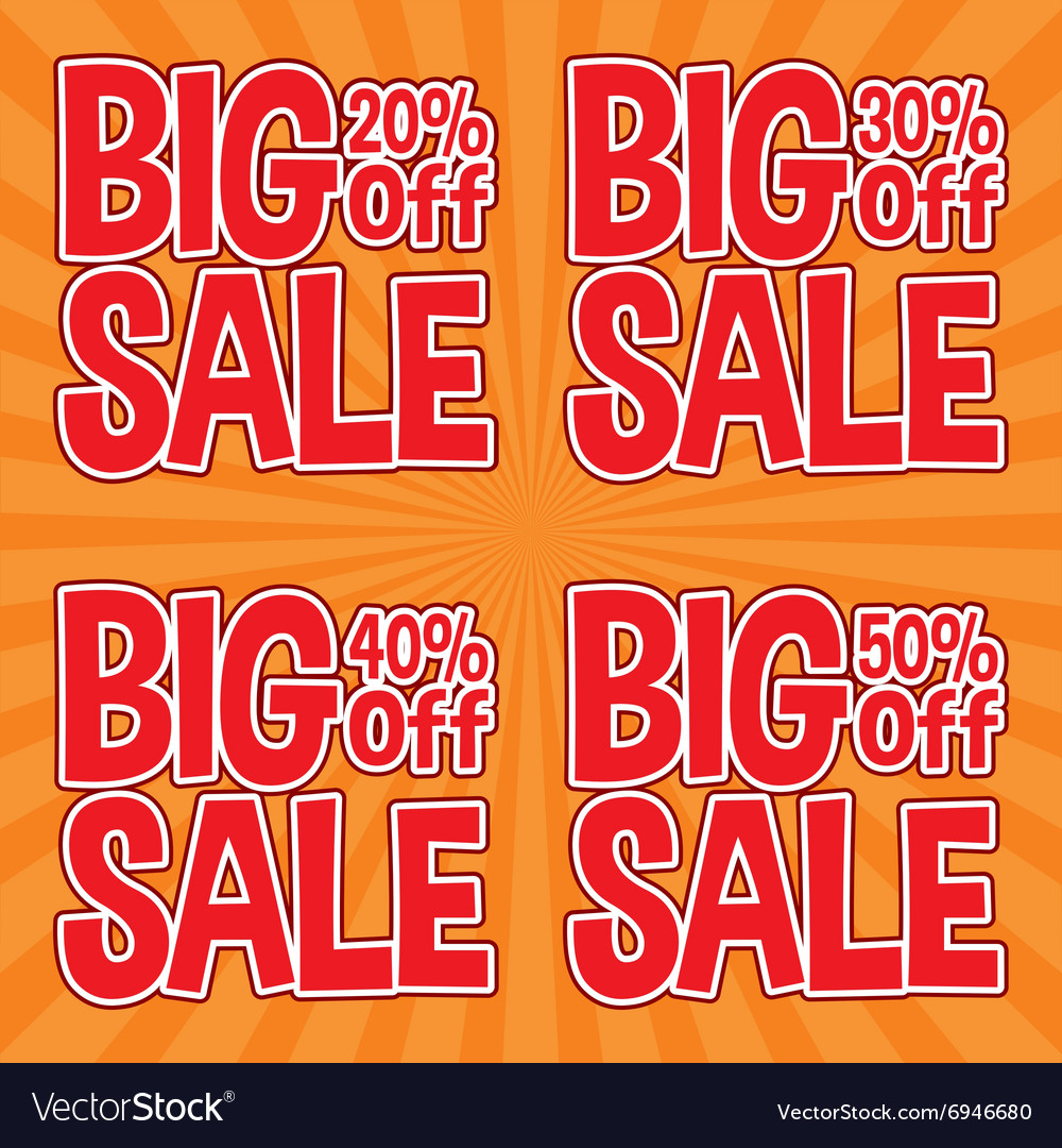 Big sale