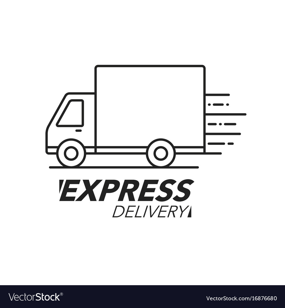 Express Delivery Truck Icon