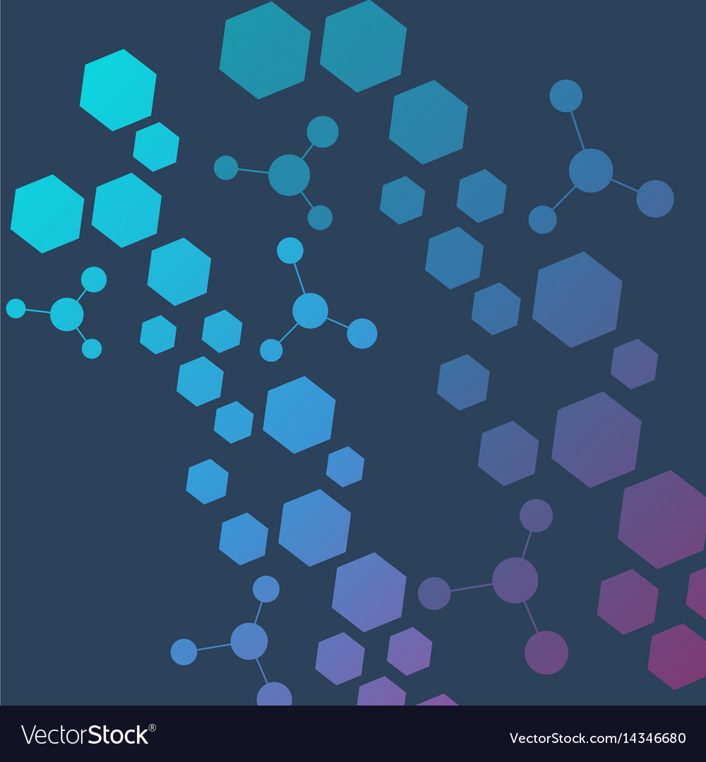 Geometric abstract background with connected line vector image Geometric abstract background with connected line