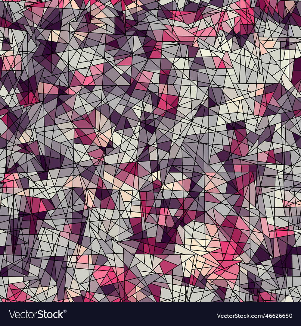 Seamless mosaic art pattern background
