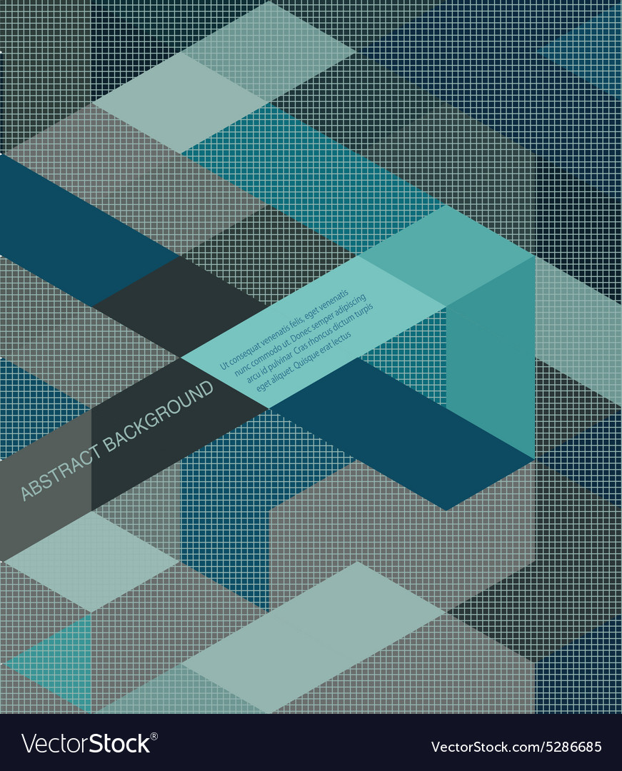 Abstract background retro mosaic