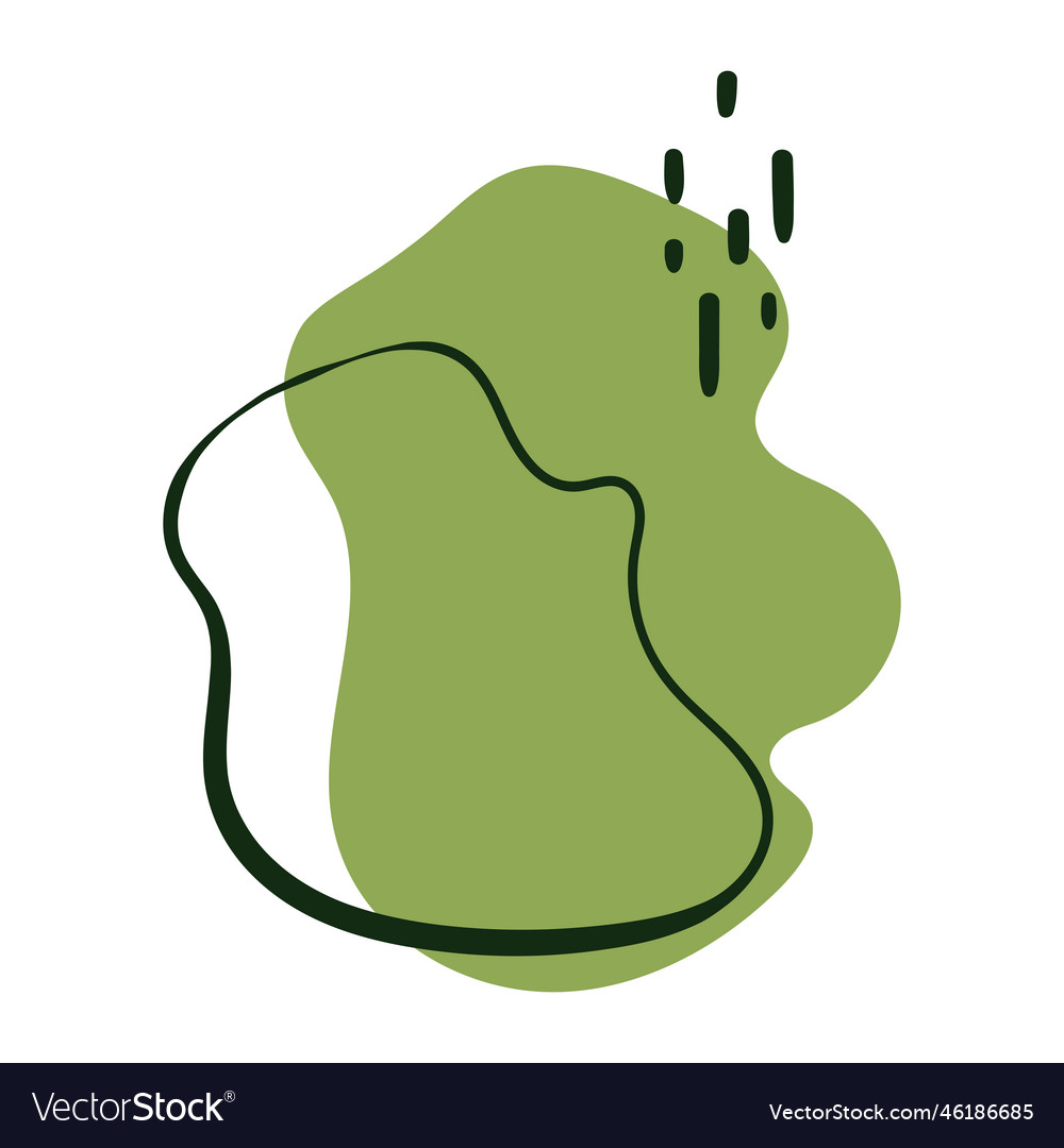 Abstract elements in popular style background