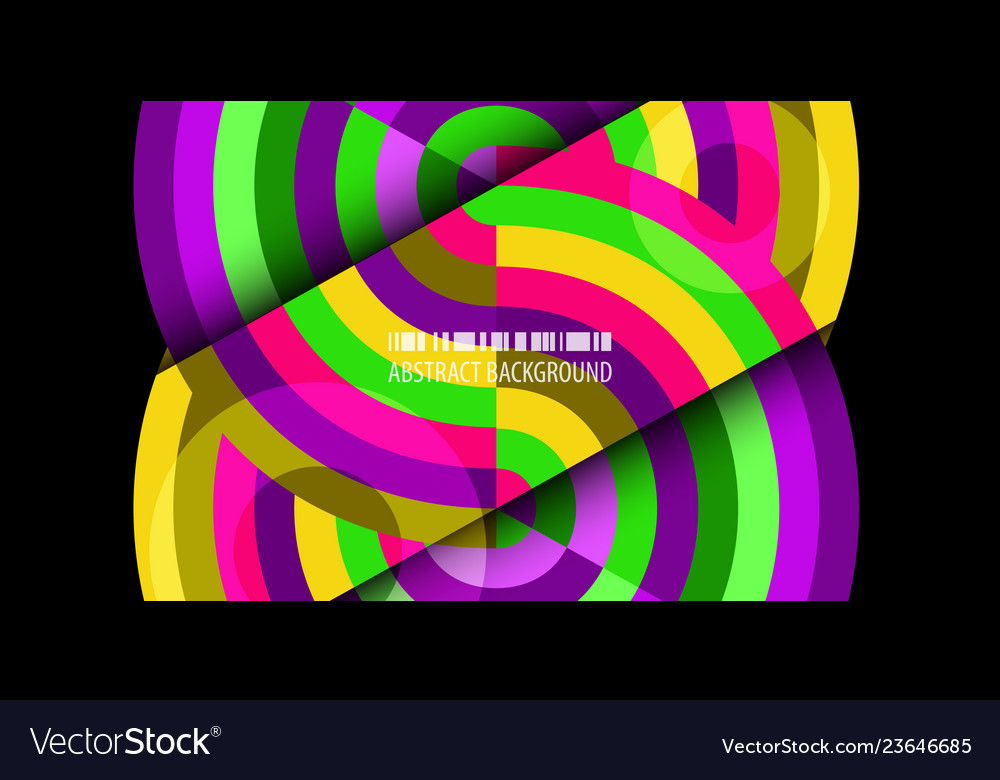 Geometric colorful abstract background