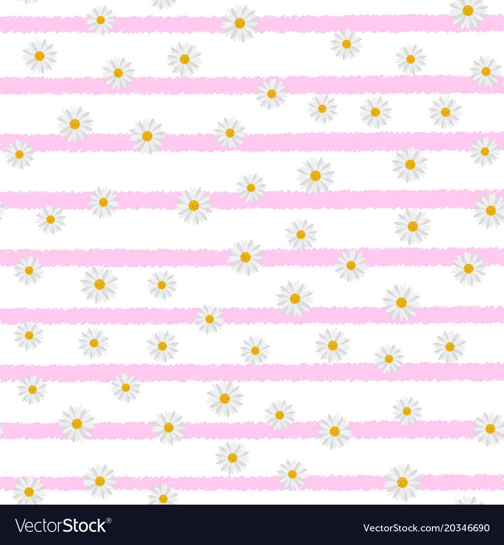 Chamomile Stripe Pattern
