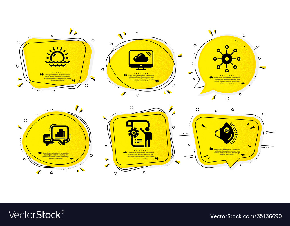 Multichannel settings blueprint and graph chart vector image Multichannel settings blueprint and graph chart