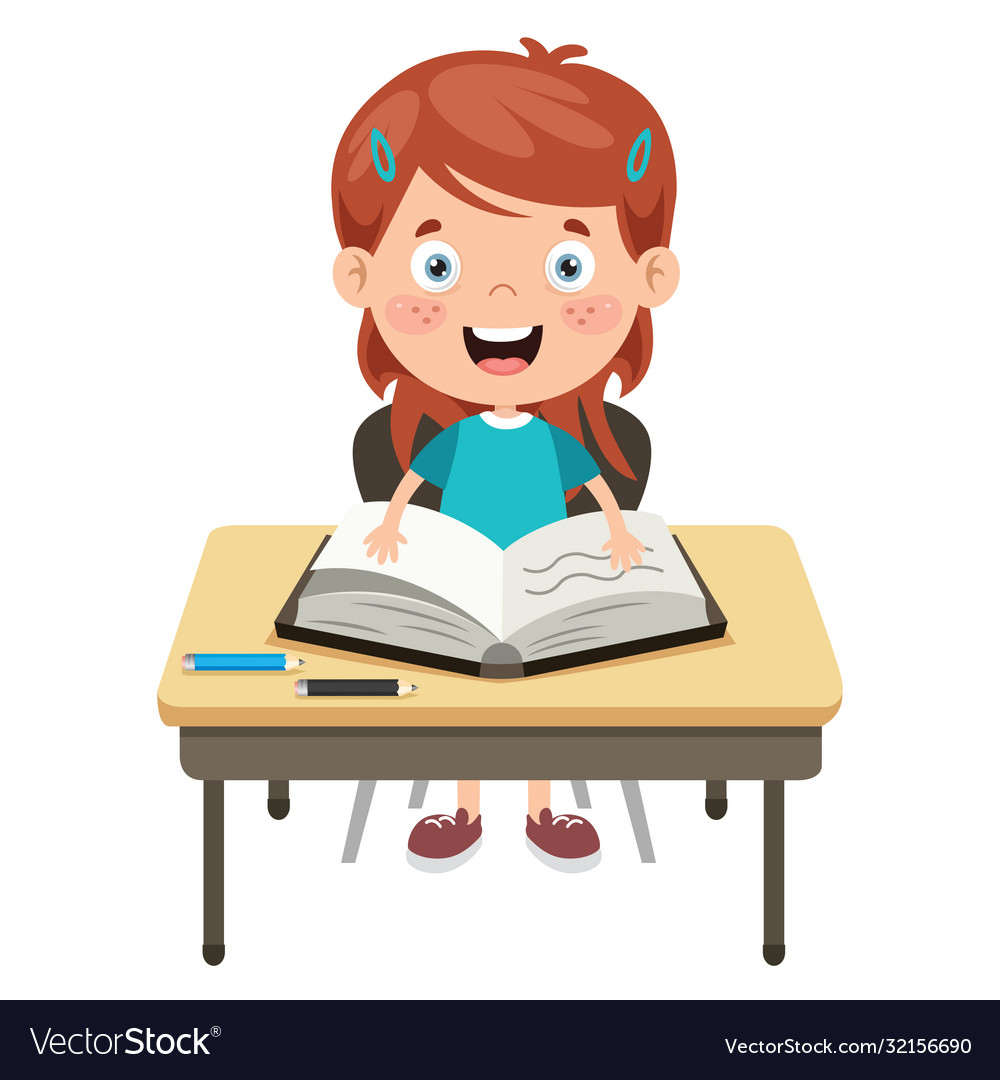 School child Royalty Free Vector Image - VectorStock