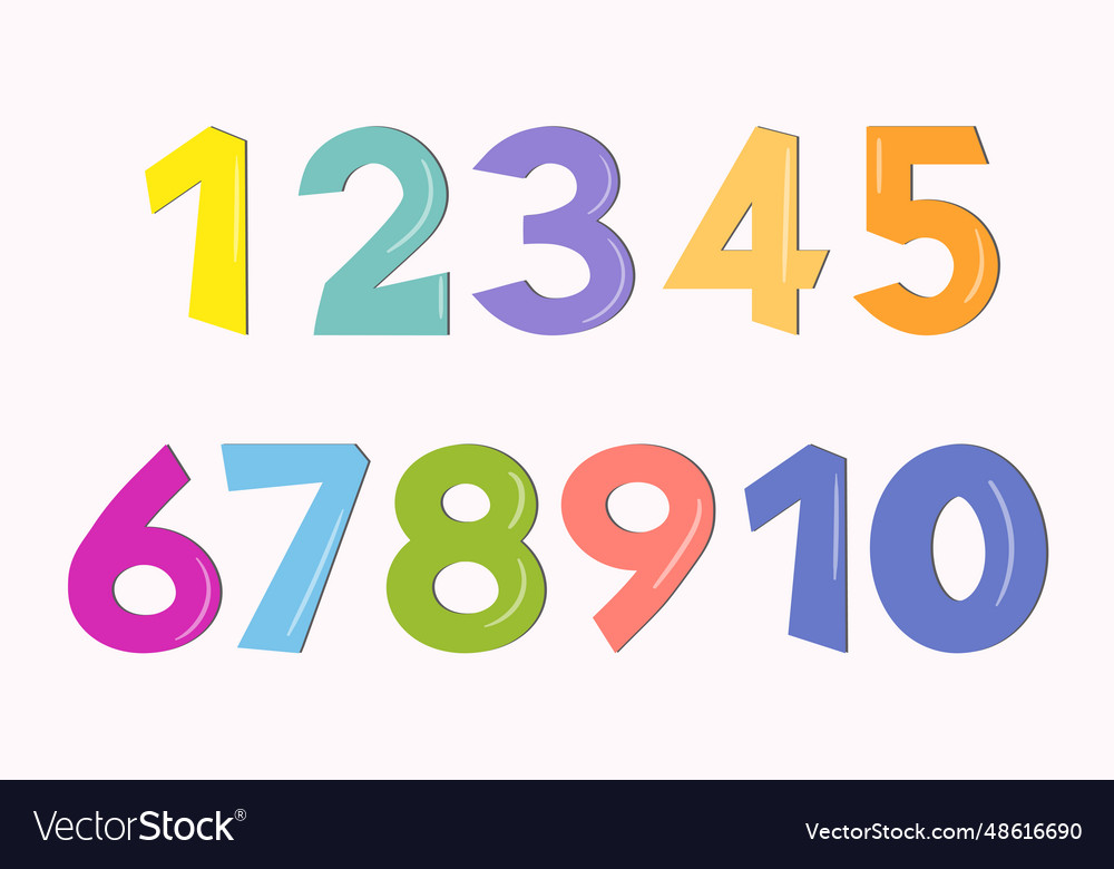 Set of colorful numbers