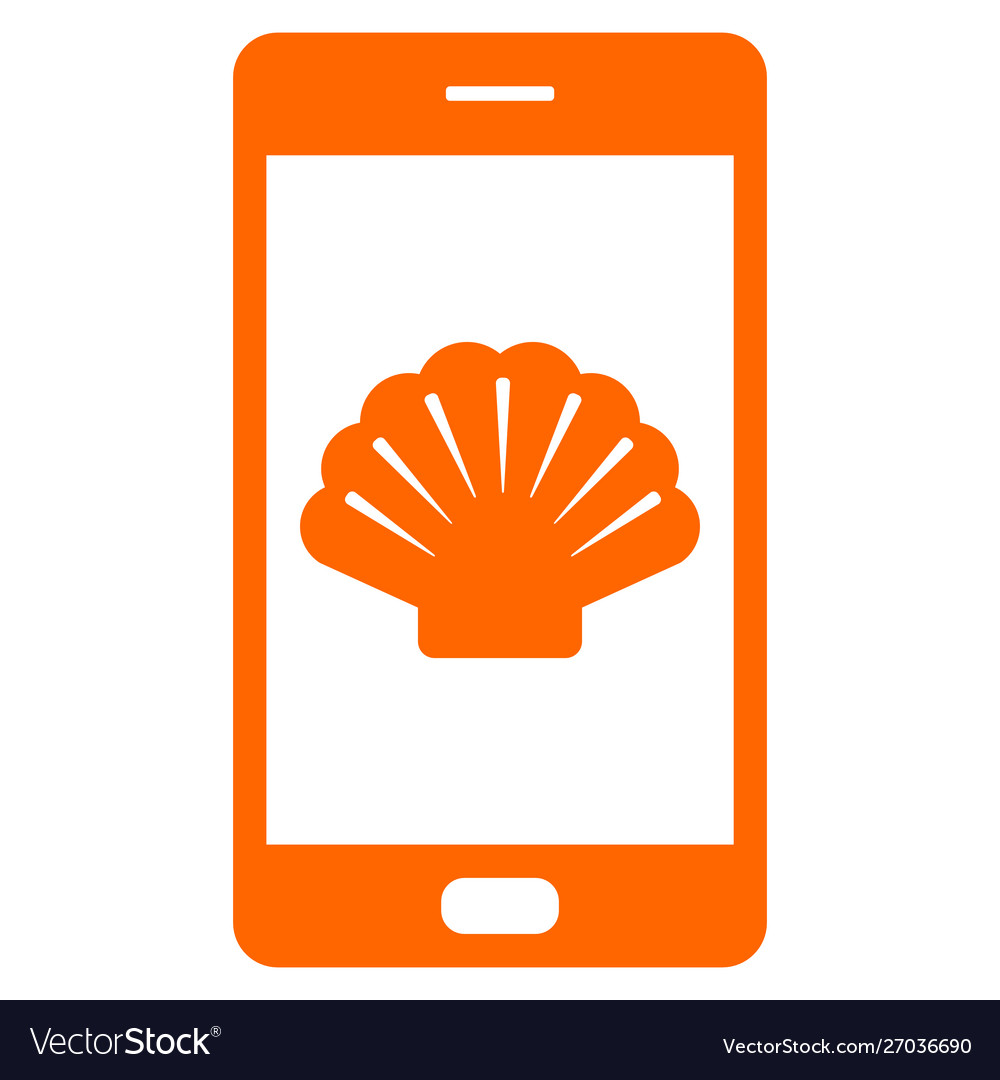 Shell and smartphone