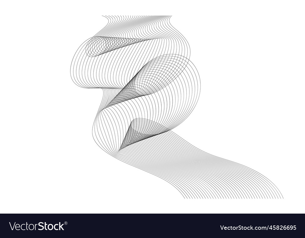Abstract wave element for design digital vector image Abstract wave element for design digital