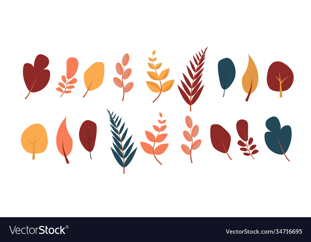 Autumn leaves seamless pattern background hello Vector Image Autumn leaves seamless pattern background hello