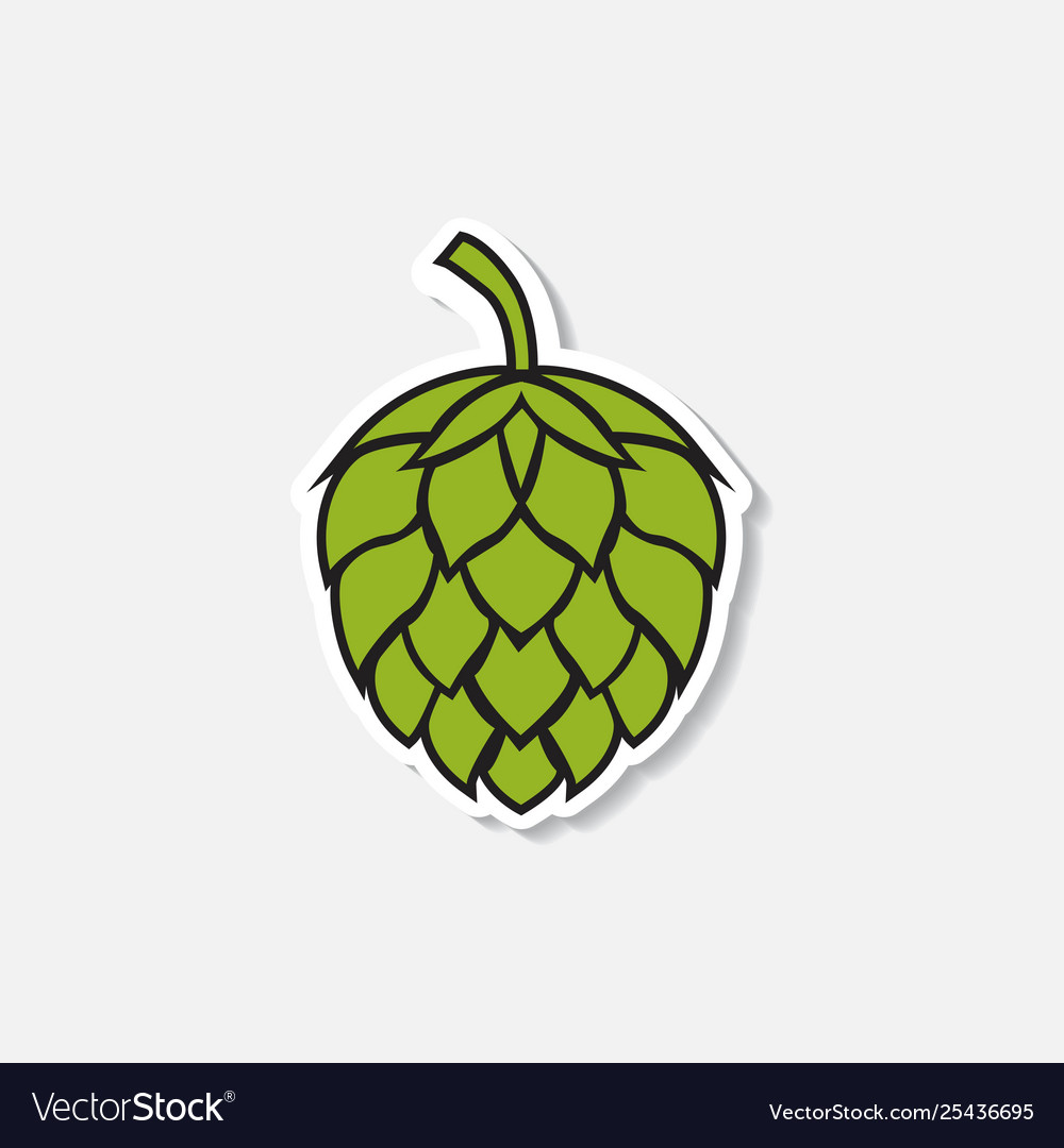 Hop icon isolated on white background