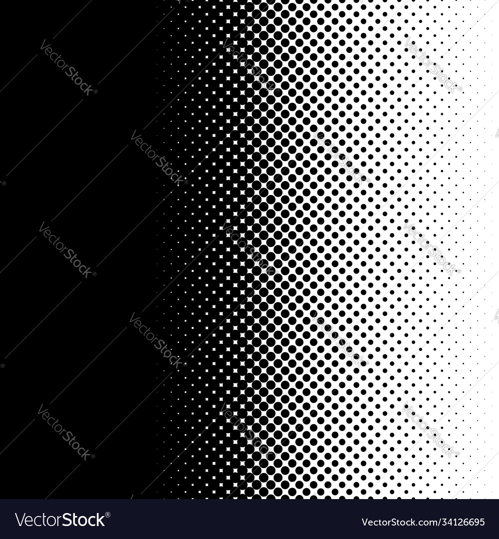 Linear horizontal halftone pattern texture vector image Linear horizontal halftone pattern texture