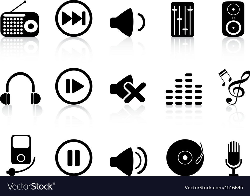 Sound Icon Set - Music & Audio