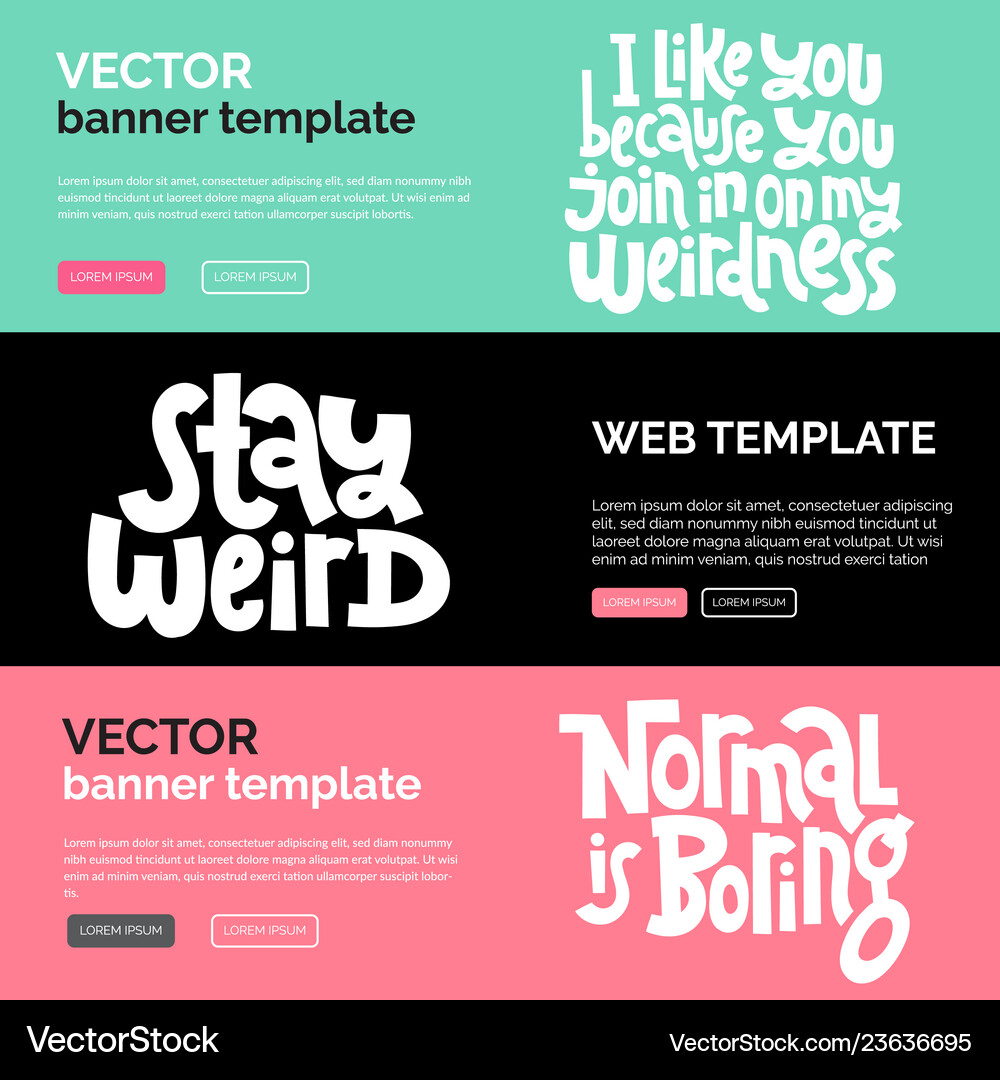 Weird And Beautiful Calligraphy Inspiration Vector Image