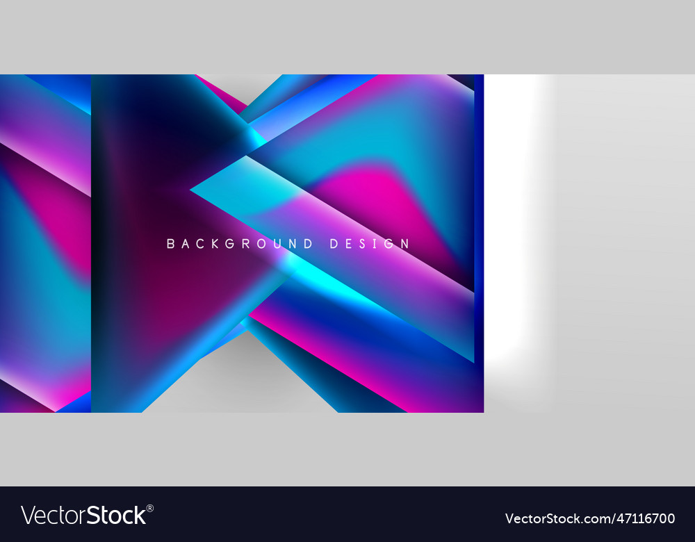 Abstract background with overlapping triangles Vector Image Abstract background with overlapping triangles