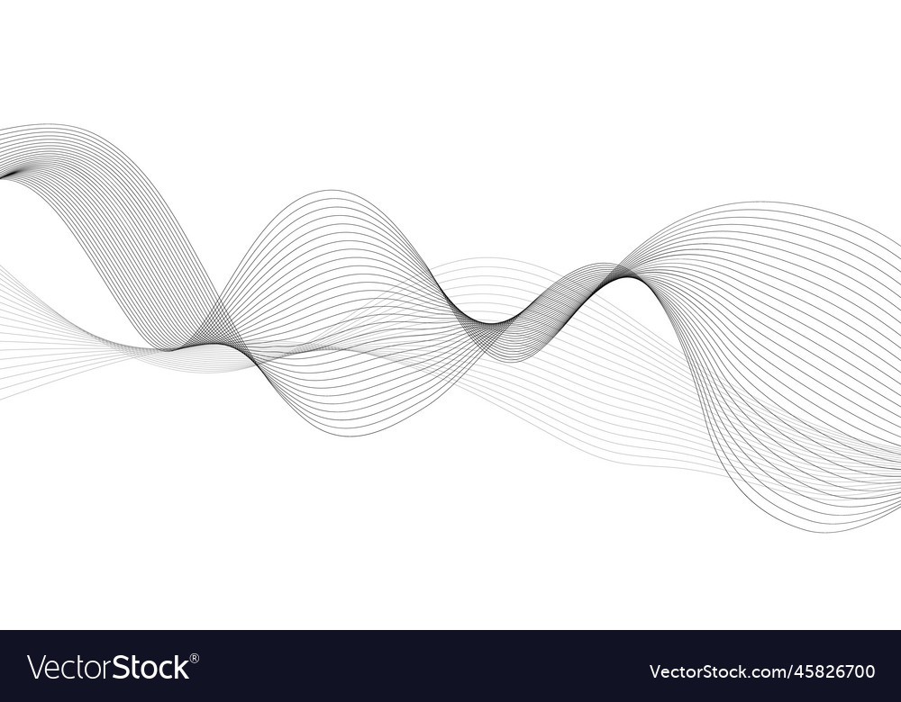 Abstract wave element for design digital Vector Image Abstract wave element for design digital